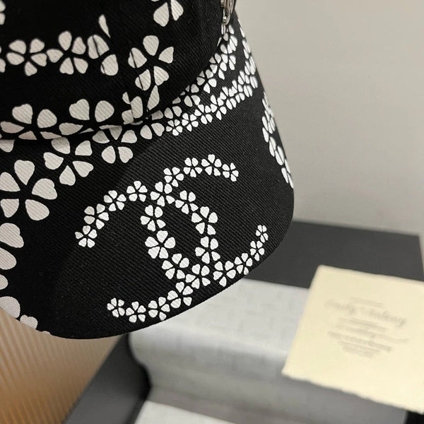 BASEBALL HAT BLACK PATTERN 674031