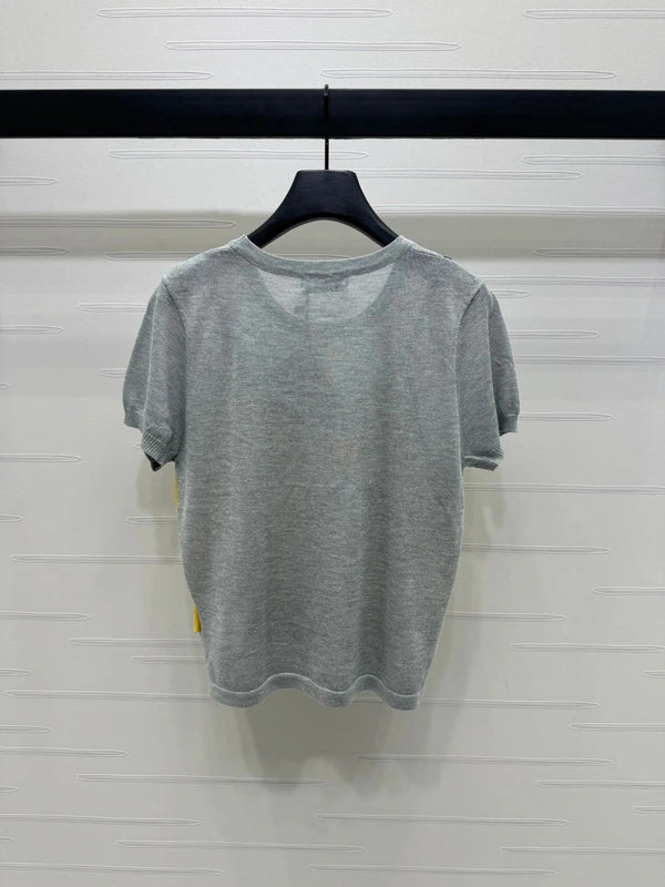 MIU 25S 2 PIECE KNITTED TOP WITH STRAPS 264132