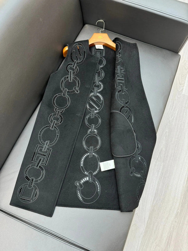 HERMES 25S LONG GILET 099