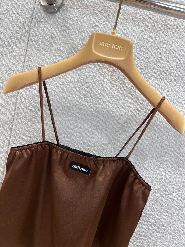 MIUMIU SATIN CAMISOLE 268885