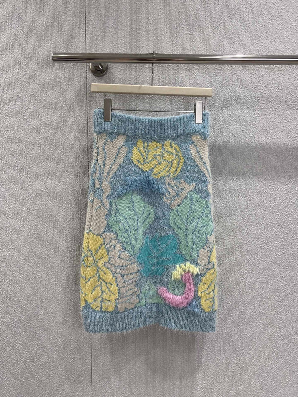 CHANEL 25S WOOL SKIRT STYLE 136