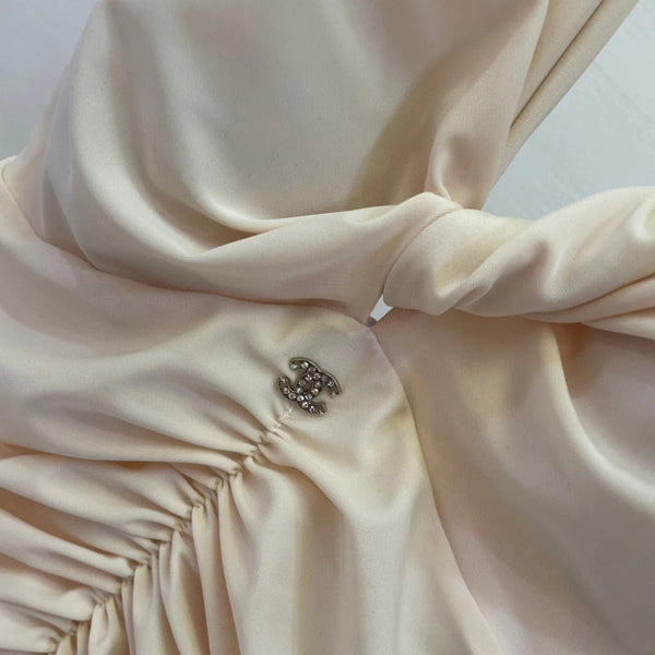 CC BIKINI SWIMSUIT SET IN IVORY 599124