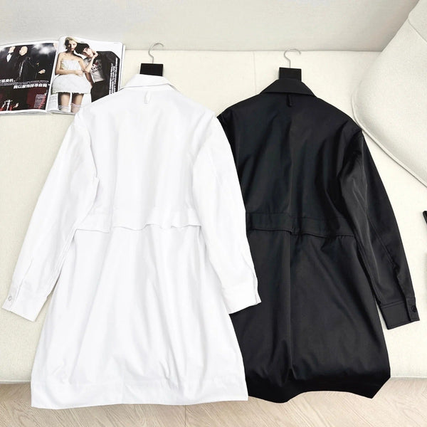 HERMES 25S DRAWSTRING DRESS 079