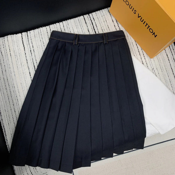 MIUMIU PLEATED MIDI SKIRT 275144