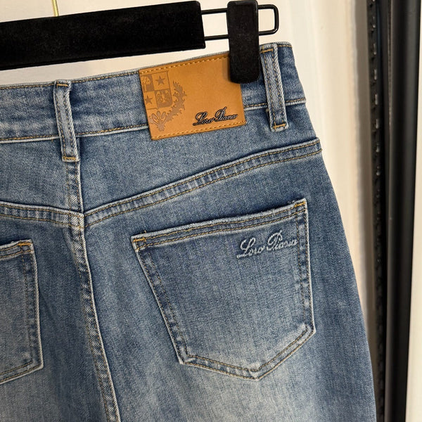 LP HIGH-WAISTED DENIM PANTS STYLE 14