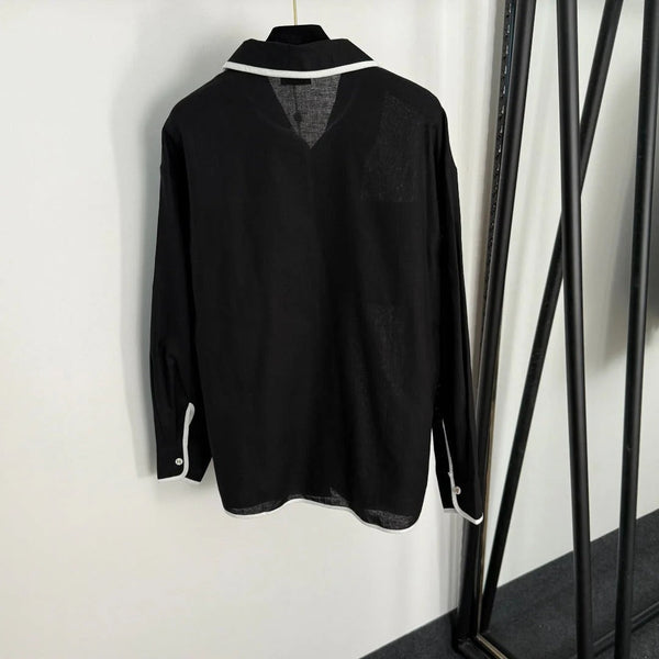 CHANEL 25S LONG-SLEEVE SHIRT STYLE 127