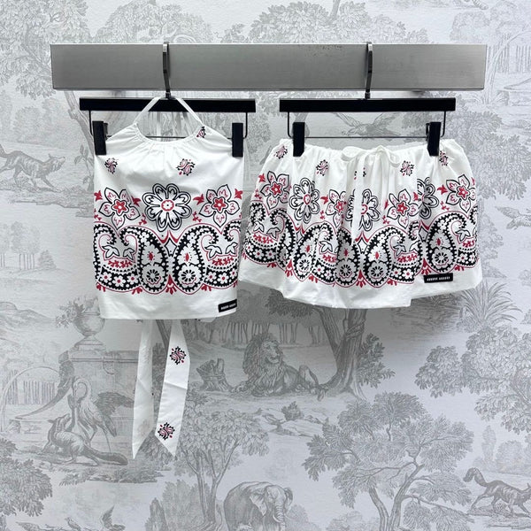 GONNA CORTA PLISSETTATA MIUMIU 267874