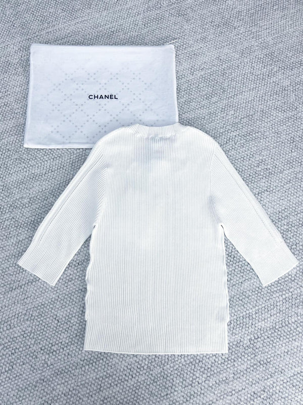 TOP IN MAGLIA CHANEL STILE 23