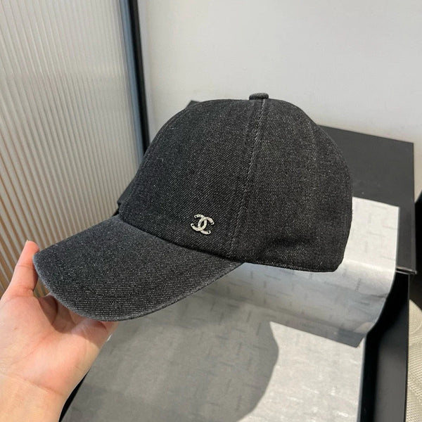 BASEBALL HAT DENIM CHARCOAL GRAY 673993