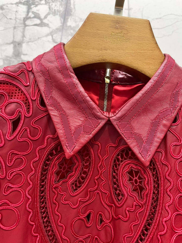 HERMES 25S EMBROIDERED SHORTS 158