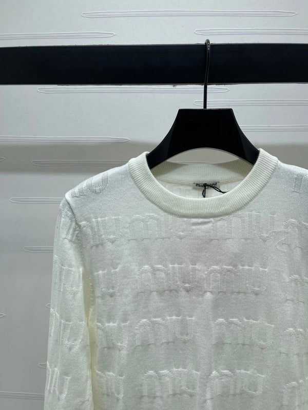 MIUMIU KNITTED SWEATER STYLE 466