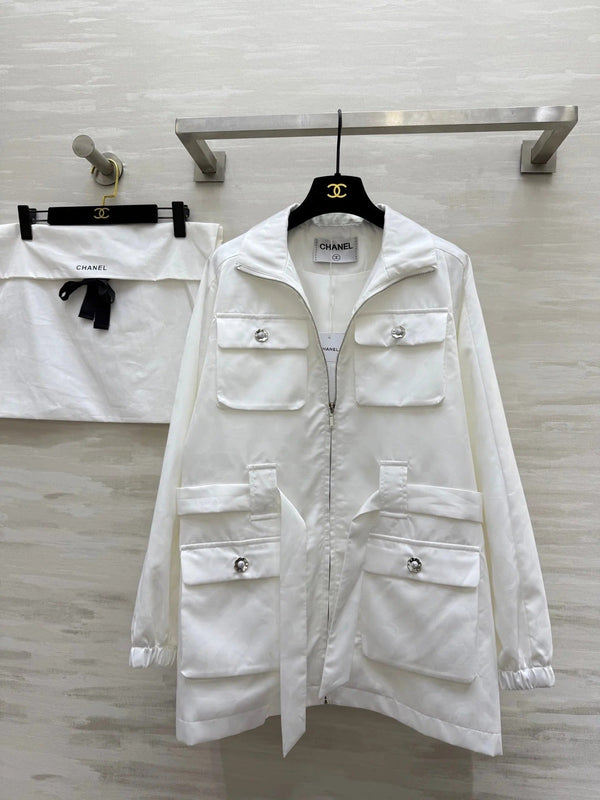 CHANEL 25S STAND COLLAR JACKET STYLE 177