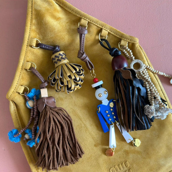 BORSA IN CAMOSCIO CON TRICK 37 WHISKY