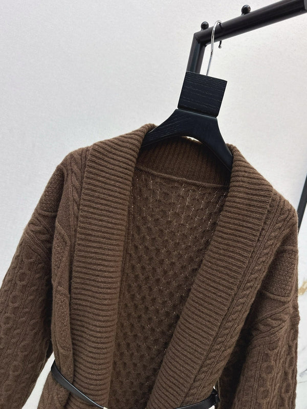 HERMES 25S LONG KNIT CARDIGAN 119