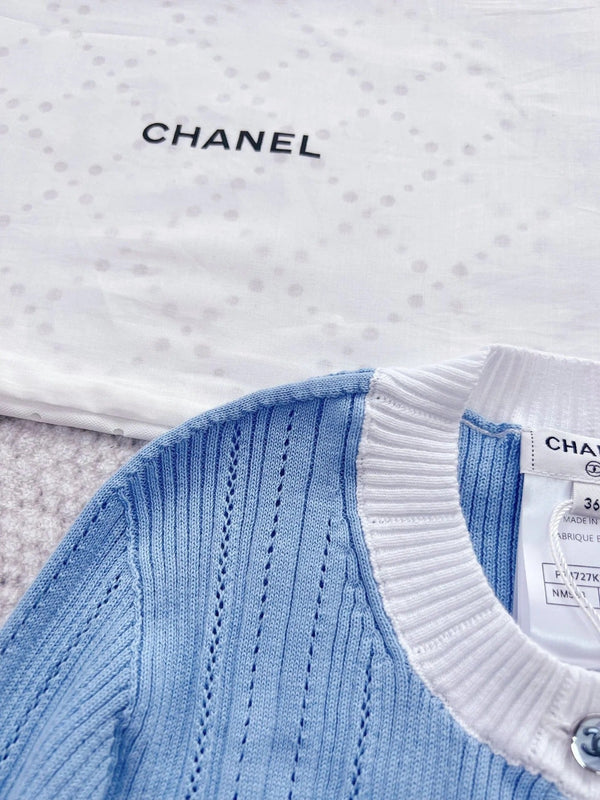 MAGLIA A MANICHE LUNGHE CHANEL MOD. 25