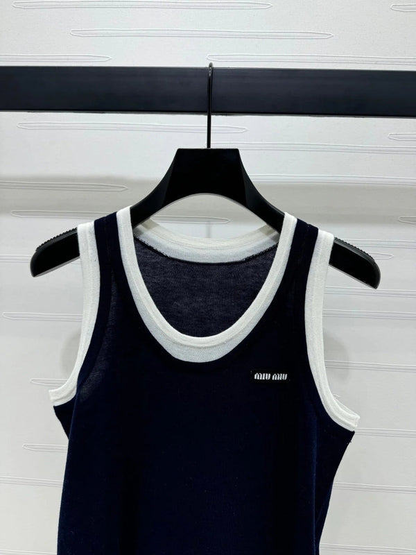 MIUMIU SLEEVELESS TOP 269403