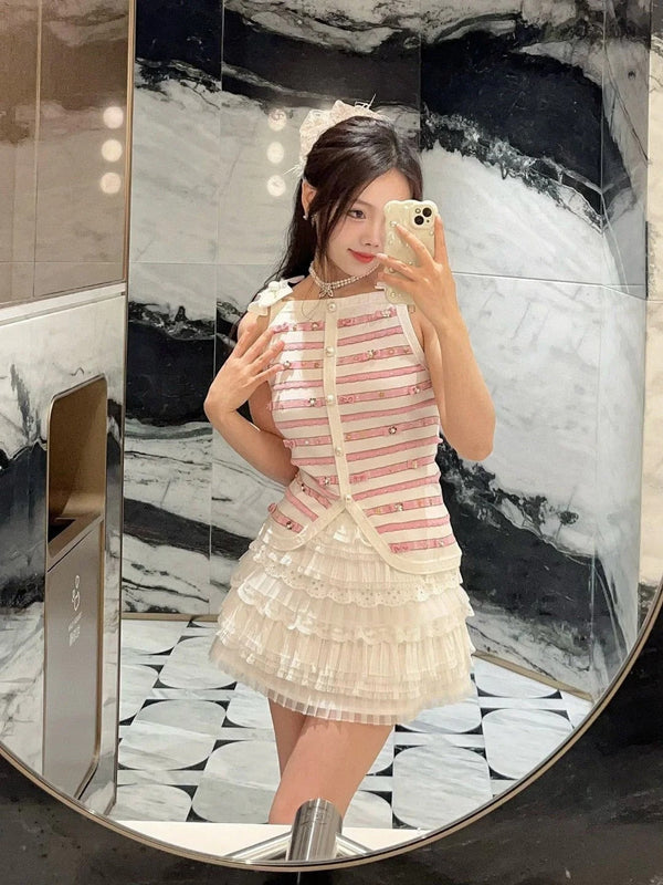 CHANEL 25S SHORT-SLEEVE CARDIGAN STYLE 111