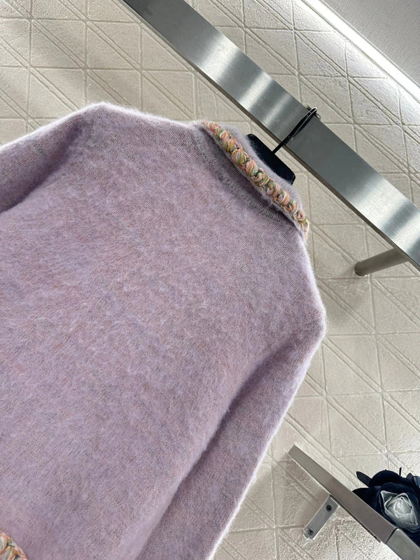 CHANEL 25S CABLE-TRIM CARDIGAN STYLE 116