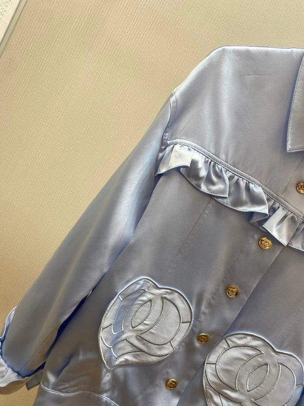 CHANEL 25S LONG-SLEEVE JACKET STYLE 214