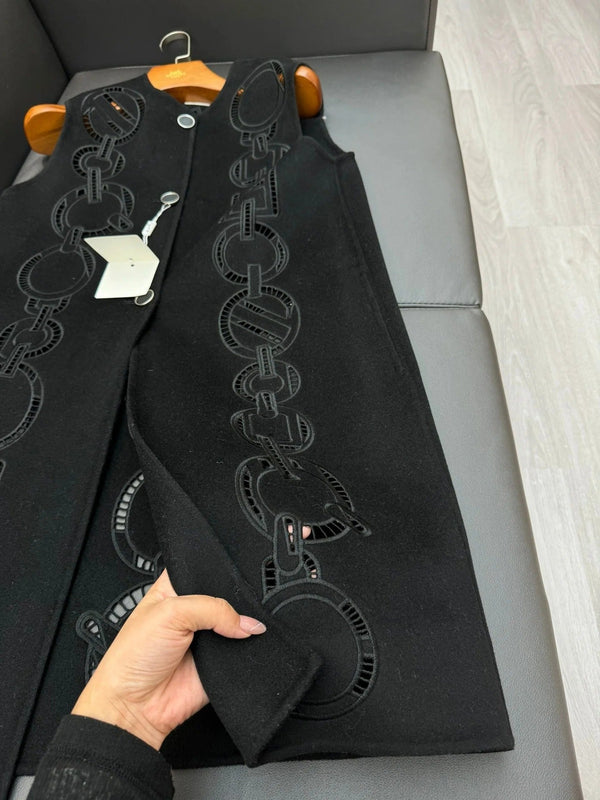 HERMES 25S LONG GILET 099