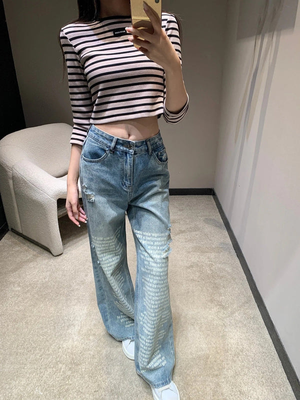 MIUMIU STRAIGHT-LEG JEANS STYLE 17