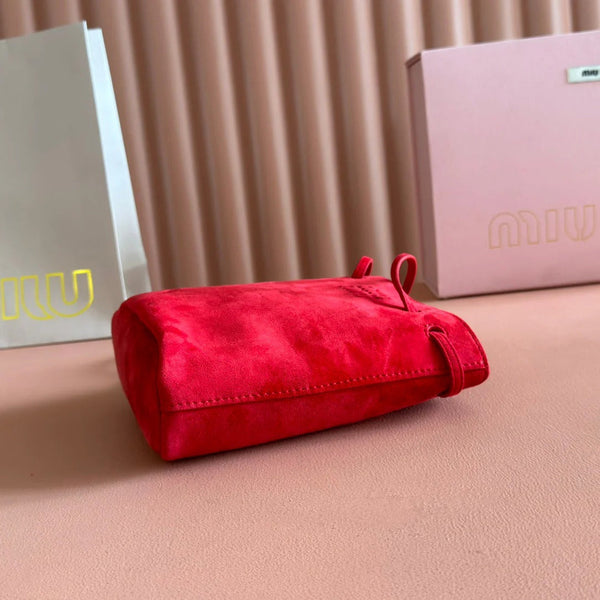 MINI TOTE BAG 17 RED IN NAPPA CALFSKIN