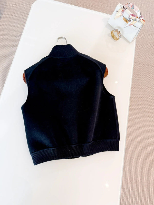 HERMES 25S SLEEVELESS JACKET 121