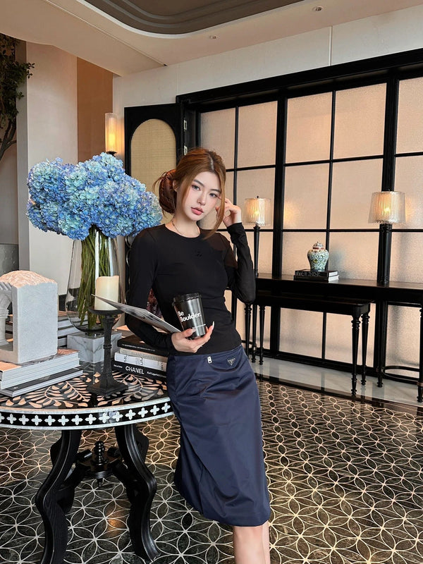 CHANEL LONG-SLEEVE T-SHIRT STYLE 27