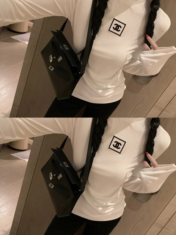 CHANEL 25S LONG SLEEVE T SHIRT STYLE 104
