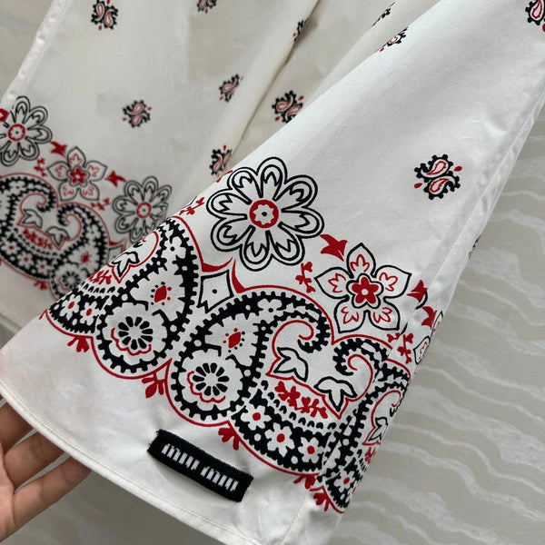 MIUMIU STRAIGHT-LEG CROPPED PANTS WITH ELASTIC WAISTBAND 261440