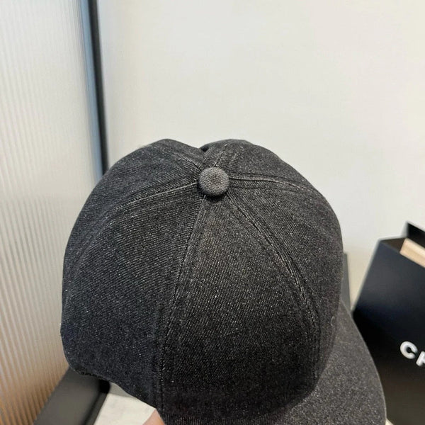 BASEBALL HAT DENIM CHARCOAL GRAY 673993