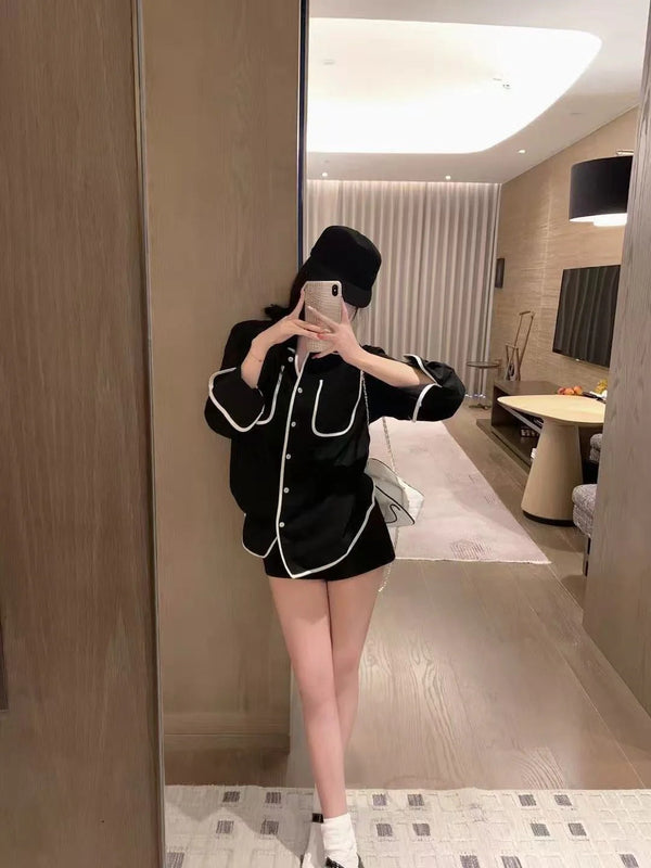 CHANEL 25S LONG-SLEEVE SHIRT STYLE 127