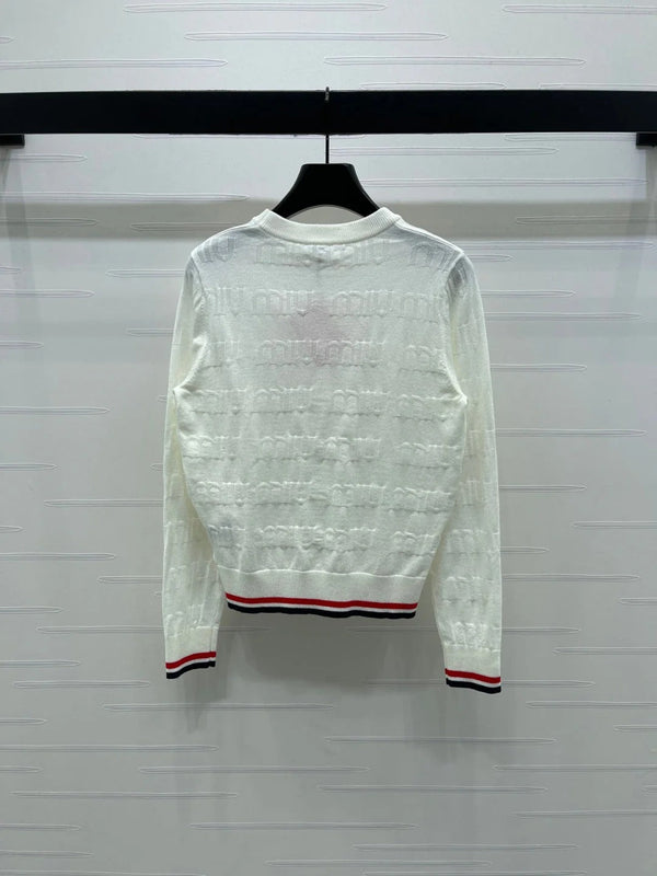 MIUMIU KNITTED SWEATER STYLE 466