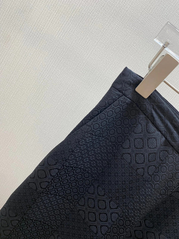 CHANEL 25S STRAIGHT WIDE-LEG PANTS STYLE 155