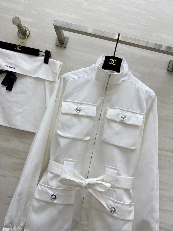 CHANEL 25S STAND COLLAR JACKET STYLE 177