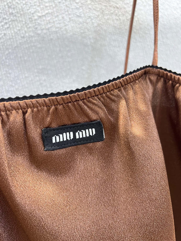 MIUMIU SATIN CAMISOLE 268885