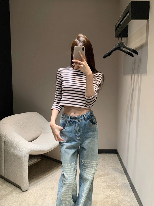 MIUMIU STRAIGHT-LEG JEANS STYLE 17