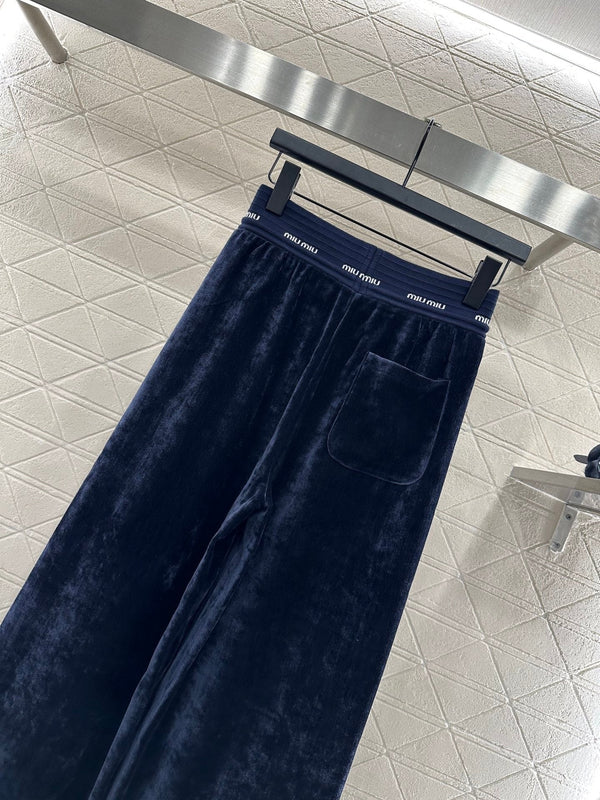 PANTALONI A GAMBA LARGA MIUMIU STYLE 120