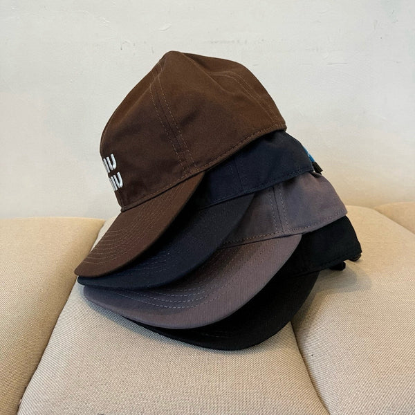 MM BASEBALL CAP IN DARK GREY KHAKI FABRIC STYLE 4
