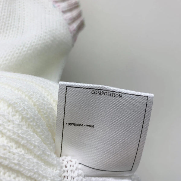 CC CREW NECK SLEEVELESS KNIT TOP 228214