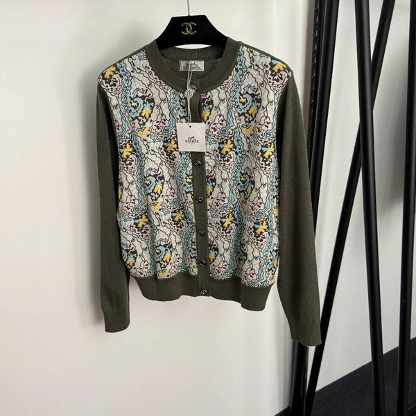 HERMES 25S KNITTED CARDIGAN 060