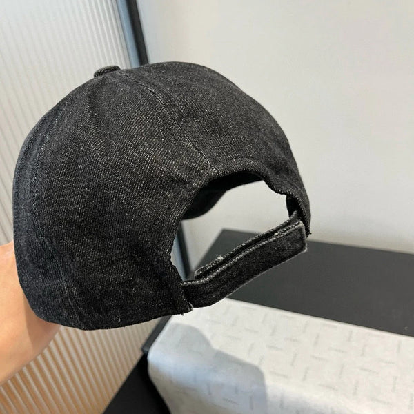 BASEBALL HAT DENIM CHARCOAL GRAY 673993