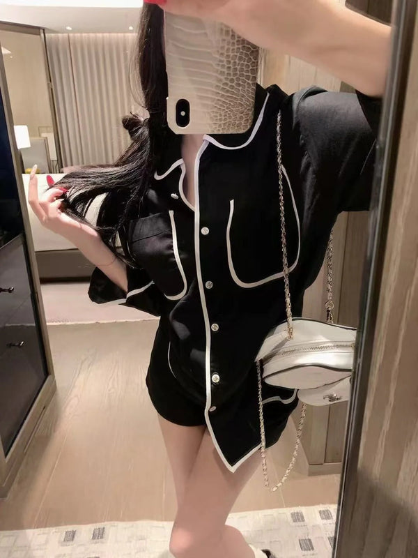 CHANEL 25S LONG-SLEEVE SHIRT STYLE 127