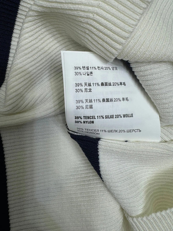 MIU 25S ICE STRIPE KNIT VEST 264114