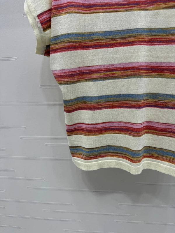 MAGLIONE IN MAGLIA CON MANICHE A VOLANTE MIU 25S 264146