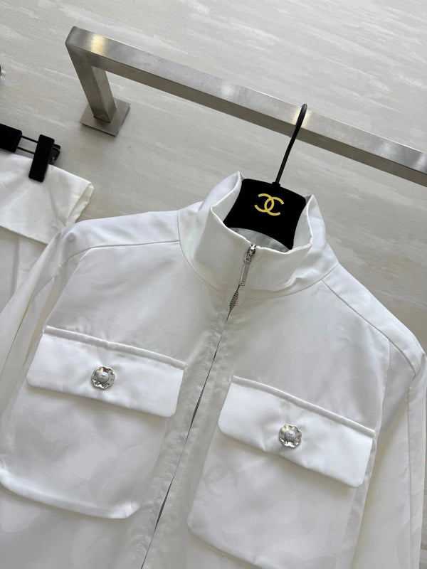 CHANEL 25S STAND COLLAR JACKET STYLE 177