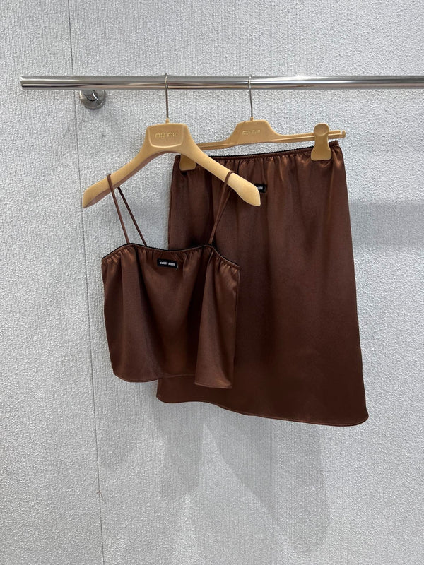 MIUMIU SATIN CAMISOLE 268885