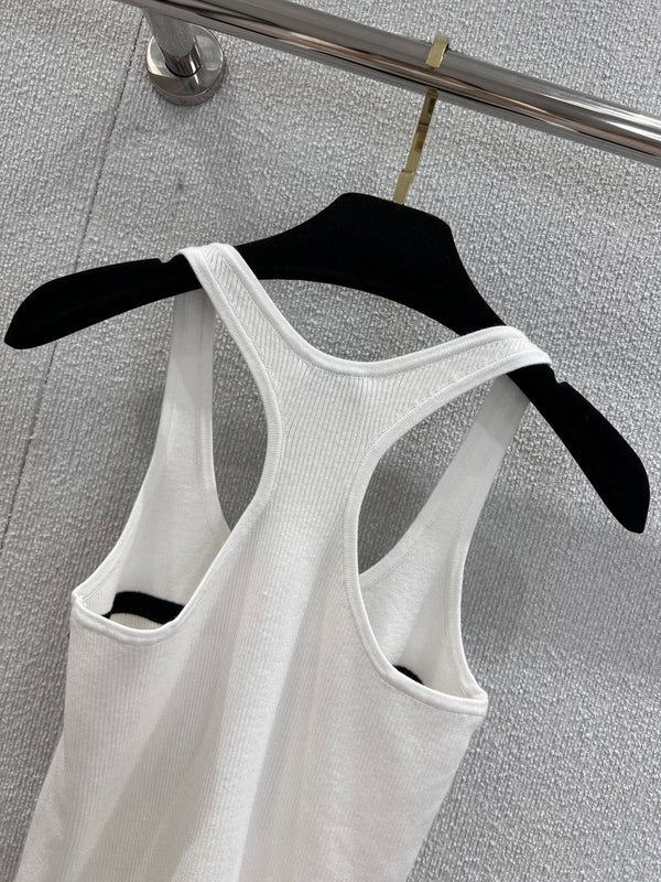 CHANEL SLEEVELESS TOP STYLE 65