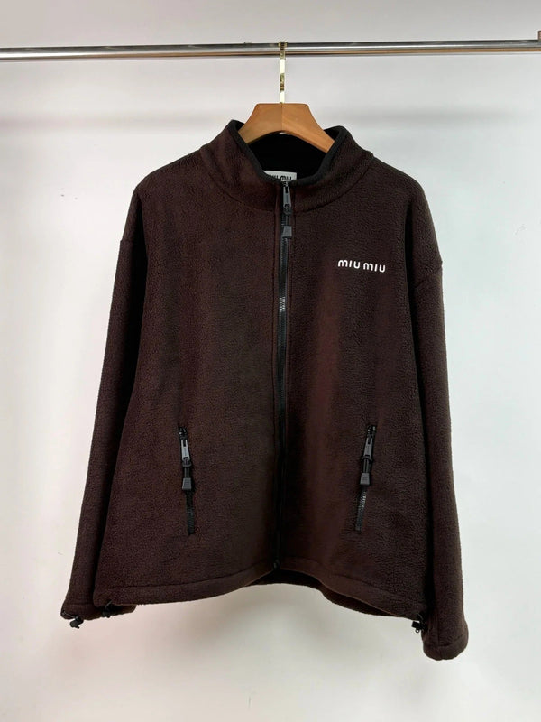MIUMIU FLEECE JACKET STYLE 43