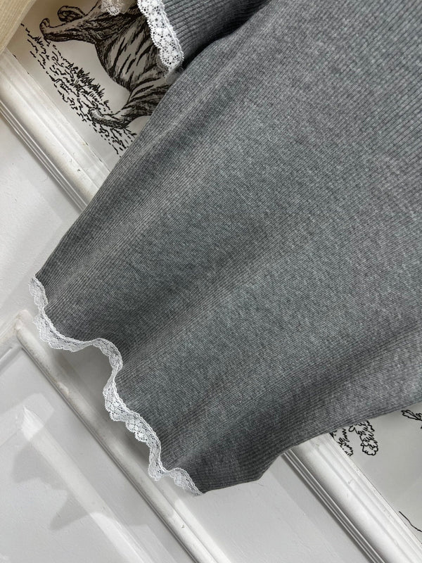 MIUMIU CROPPED KNIT FITTED TOP 268661